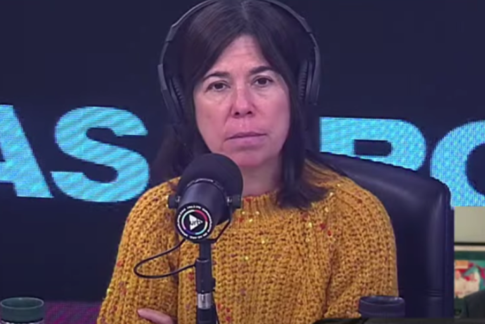 ¿Se le escapó? El gesto que hizo María O'Donnell mientras escuchaba a Milei