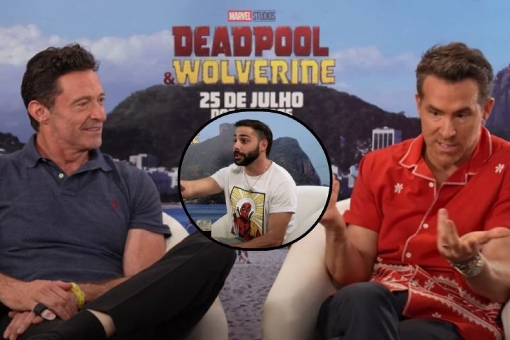 Una movida histórica para el streaming: Grego Rossello entrevistó a Hugh Jackman y Ryan Reynolds