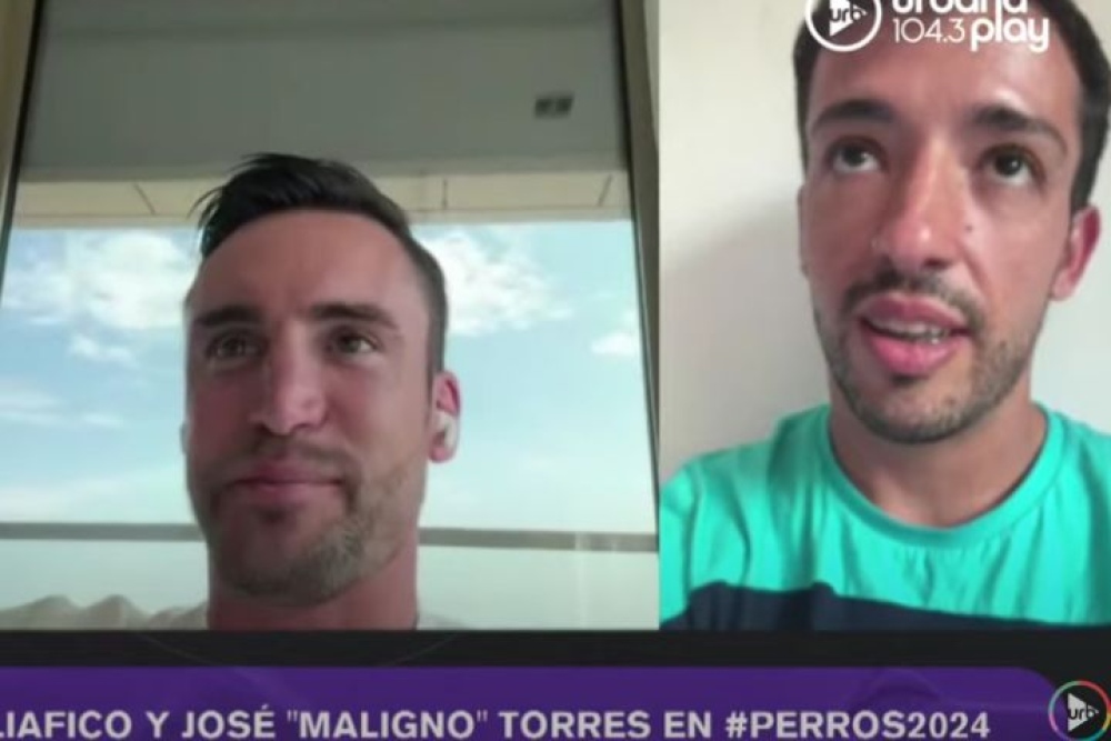 ¿Lo tenías a este crossover? Tagliafico y ”Maligno” Torres charlaron juntos en 'Perros de la Calle'