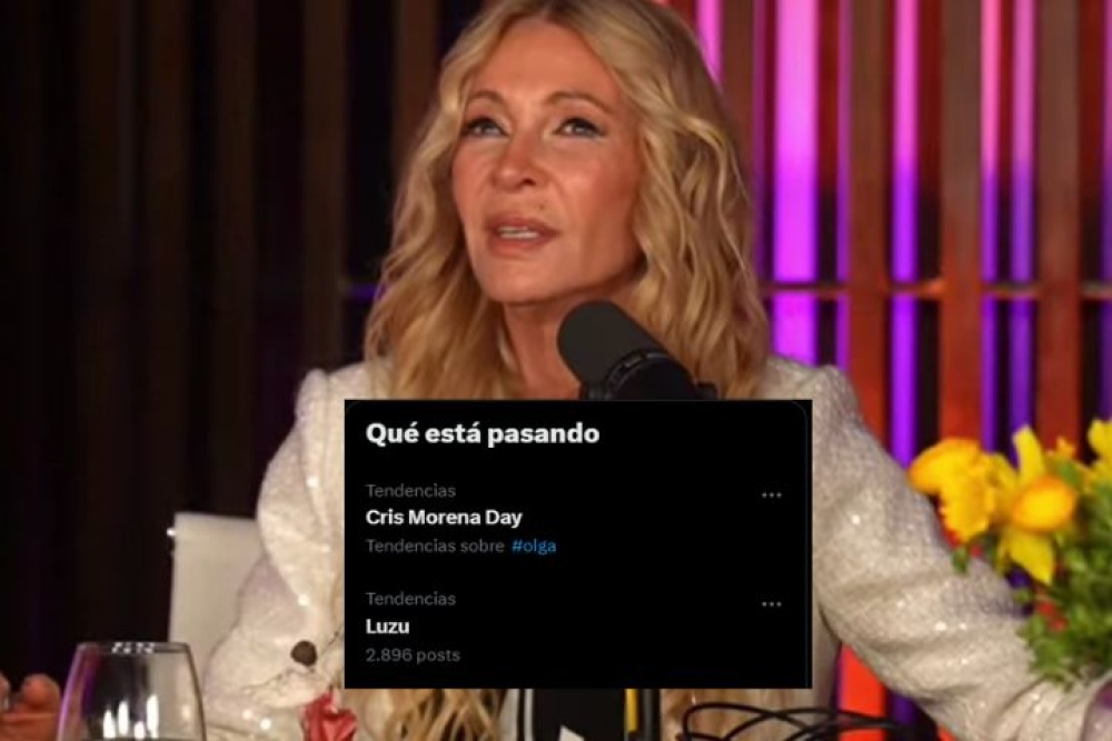 En medio del 'Cris Morena Day', Luzu fue tendencia en X: la curiosa razón