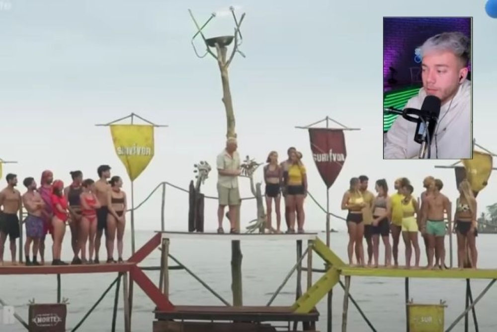 ¡Qué risa! Nacho revivió un meme en el stream de Survivor y reaccionó al desafío