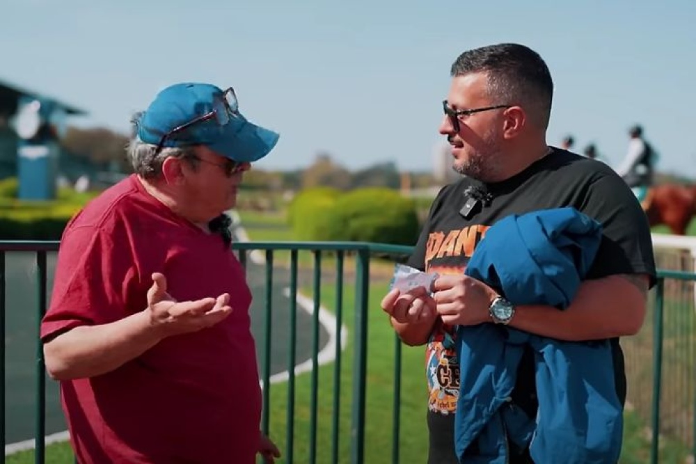 ¡Nuevo capítulo! Emi Coroniti y el español Sebastián Méndez fueron al Hipódromo de San Isidro