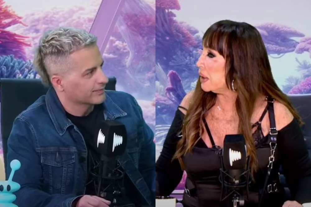 ¡Qué juntada! Ángel De Brito visitó a Moria Casán: ¿Qué dijo sobre el streaming?