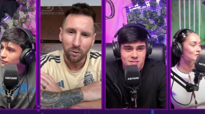 ¡QUÉ SORPRESA! Messi apareció en el programa de stream 'Dispuestos a Todo'