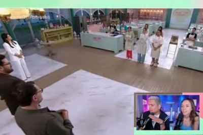 La reacción del stream ante un clásico duelo de Bake Off Famosos: Nacho Elizalde y Cami Homs