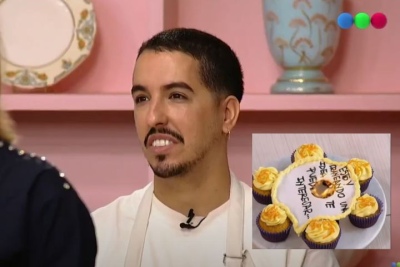 ¡Cumplió con su promesa! El guiño de Nacho Elizalde a Luzu en Bake Off