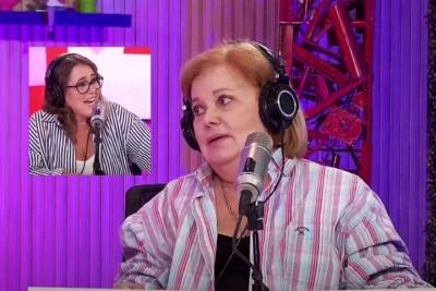 Debutó Ochenta Veinte en Vorterix: ¿A qué famosos conoció Marta González y qué le preguntó Malena Guinzburg?