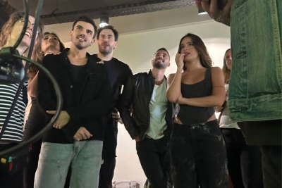 Nueva temporada: la cuenta oficial de Luzu compartió adelantos de los backstage de las fotos